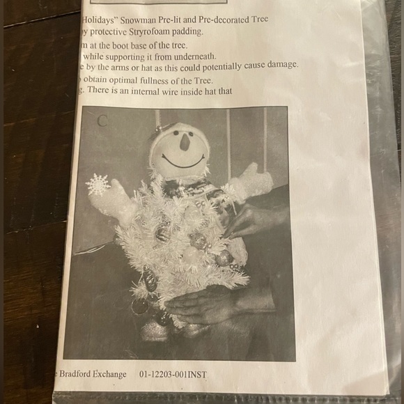 There’s Snowplqce Like Home Christmas Tree by The Bradford Exchange. Rare!!! - Picture 2 of 5